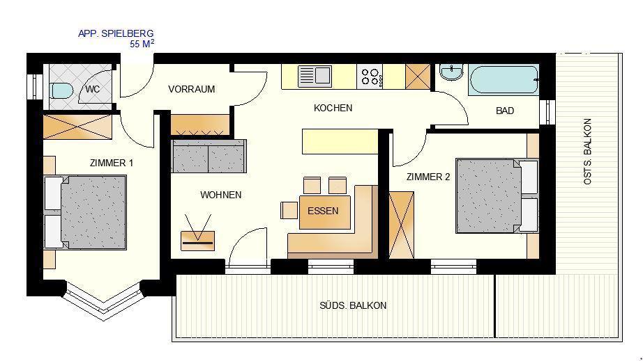 Apartmán Niedermoser Leogang